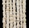 The Bead Chest Elongated Fish Bone Beads: Natural Handcrafted West African Jewelry Supply | Full Strand